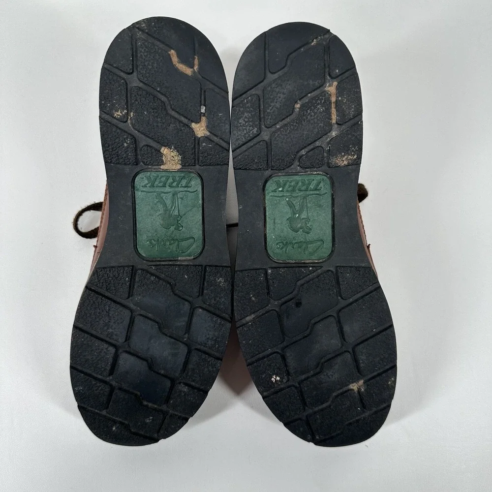Clarks Of England Trek Shoes‎ Mens Size 8.5 M Made In Portugal